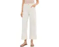 Джинсы Saige Mid-Rise Wide Leg Crop с широкими штанинами и средней посадкой в цвете Powder Mended