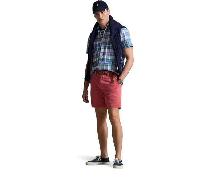 Классическая рубашка в клетку Oxford от Polo Ralph Lauren