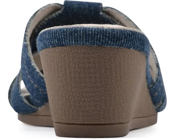 Босоножки Candyce на танкетке из искусственной кожи