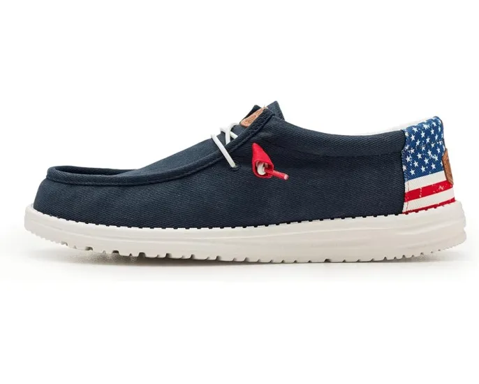 Кеды Wally Americana от Hey Dude с технологией Flex Fold