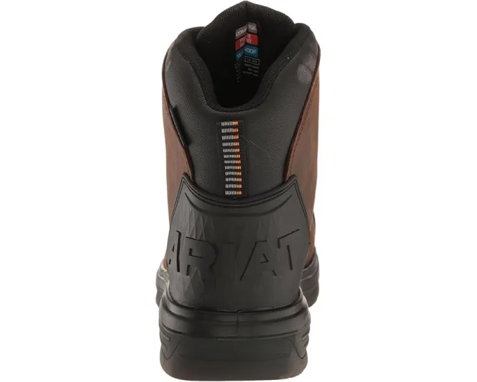 Водонепроницаемые рабочие ботинки Ariat Turbo Outlaw 6 дюймов с карбоновым мыском CSA