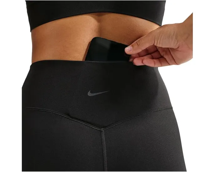 Велосипедные шорты Nike Zenvy с высокой талией 8 дюймов (20.32 см) и карманами