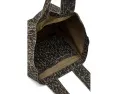 Izzy Leopard Denim Tote