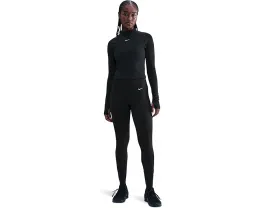 Топ Nike Pro Dri-FIT Warm с длинным рукавом и сетчатым принтом