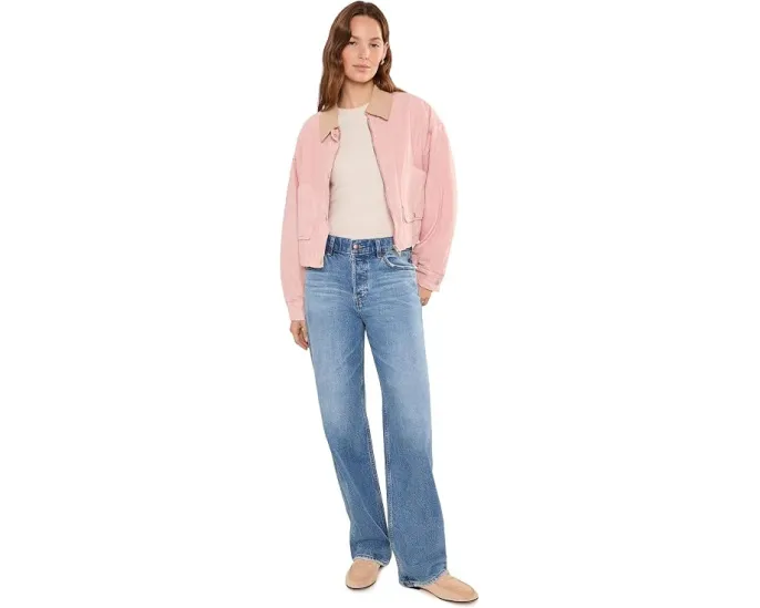 Джинсы Billie Relaxed Straight прямого свободного кроя AG Jeans