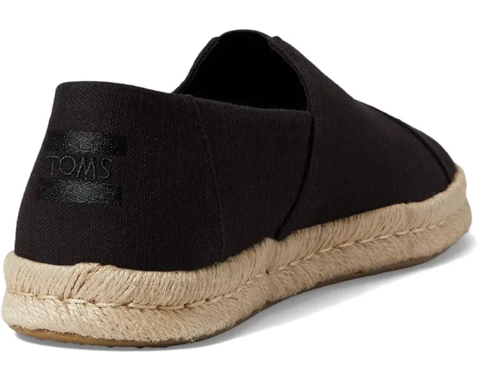 TOMS Alpargata On Rope эспадрильи с текстильным верхом