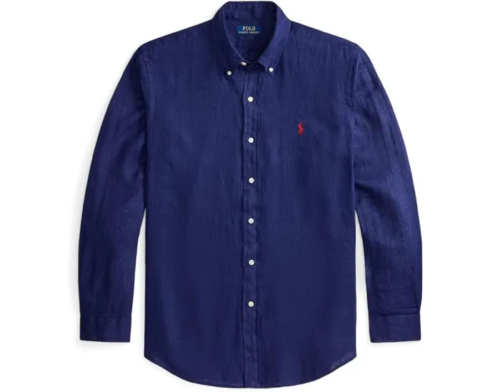 Льняная рубашка Polo Ralph Lauren Classic Fit