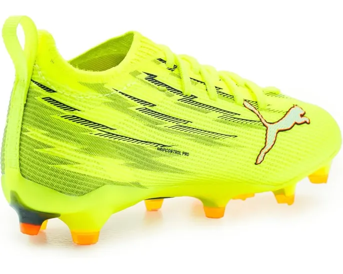 Детские футбольные бутсы PUMA Ultra Pro для твердых покрытий с сетчатым верхом