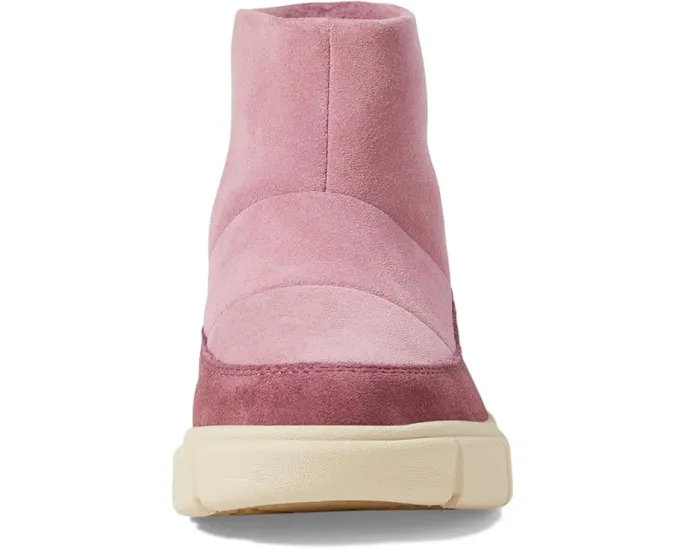 SOREL Детские зимние ботинки Explorer III Slip-On WP без шнуровки с замшевым верхом