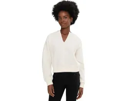 Топ Sanctuary Split Neck Ribbed с разрезом на горловине и ребристым трикотажем