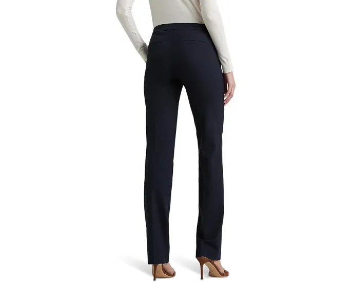 Брюки прямого кроя Lauren Ralph Lauren с завышенной талией