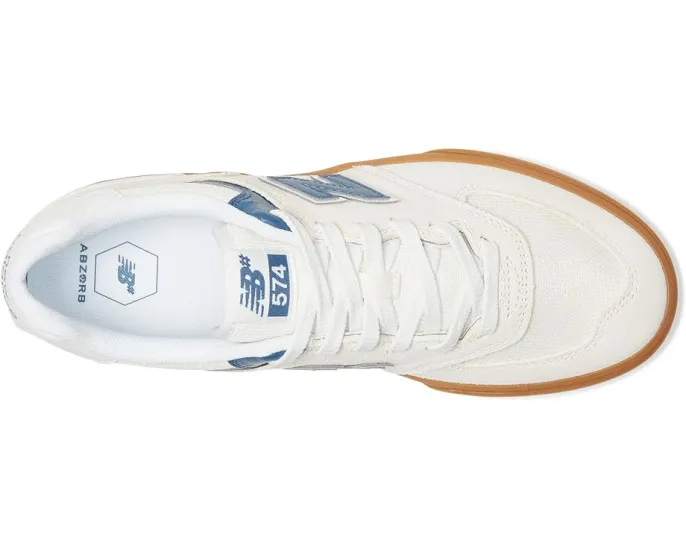 Кроссовки New Balance Numeric 574 Vulc с амортизацией ABZORB и вулканизированной подошвой