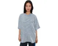 Оверсайз футболка в полоску All Love с карманом от Free People