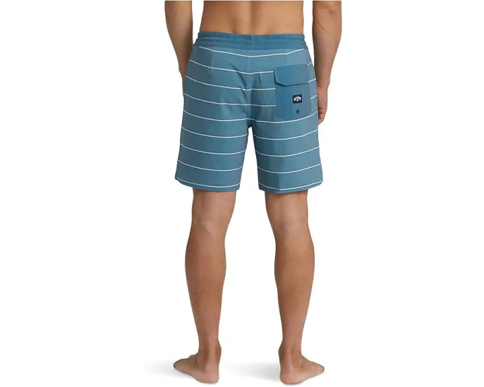 Billabong 73 LT шорты для серфинга с завязками и карманами из переработанного полиэстера