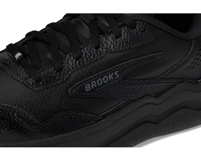 Кроссовки Brooks Ghost Max Leather с технологией DNA Loft v3 и верхом из кожи