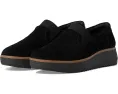Clarks Zylah Sky балетки на платформе с текстильным верхом