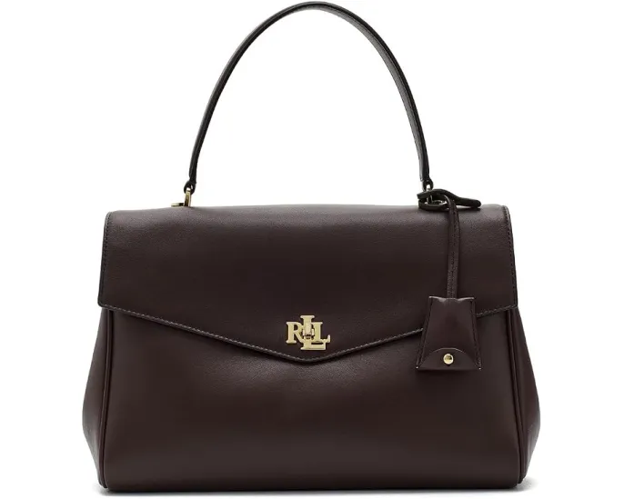 Сумка Lauren Ralph Lauren Nappa Leather Medium Farrah Soft Satchel из мягкой кожи