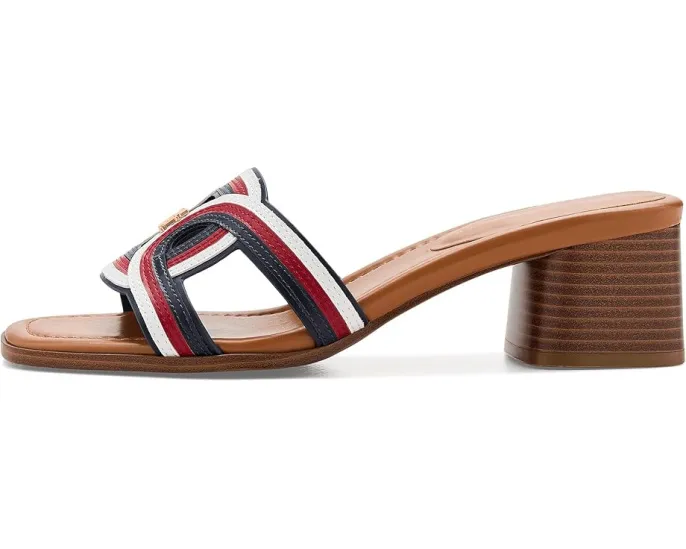 Босоножки Marica Tommy Hilfiger на блочном каблуке с переплетающимися ремешками