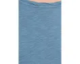 3/4 Sleeve Twisted Crew Neck Dress