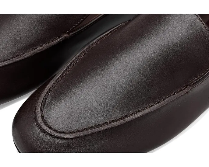 Лоферы Madewell Dolly Glove из гладкой кожи с круглым носком