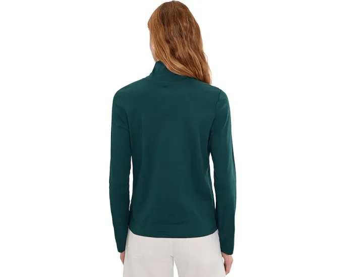 Легкий водолазный свитер L.L.Bean Signature из хлопка