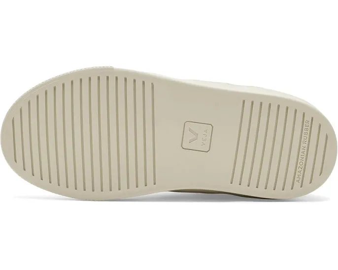 Детские кроссовки VEJA Small V-10 из экологичной кожи с застежками на липучках