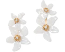 Серьги Lilly Pulitzer Plumes In Bloom трансформируемые из студий в подвески