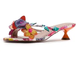 Босоножки Blue by Betsey Johnson Beatriz на низком каблуке с цветами и бабочками