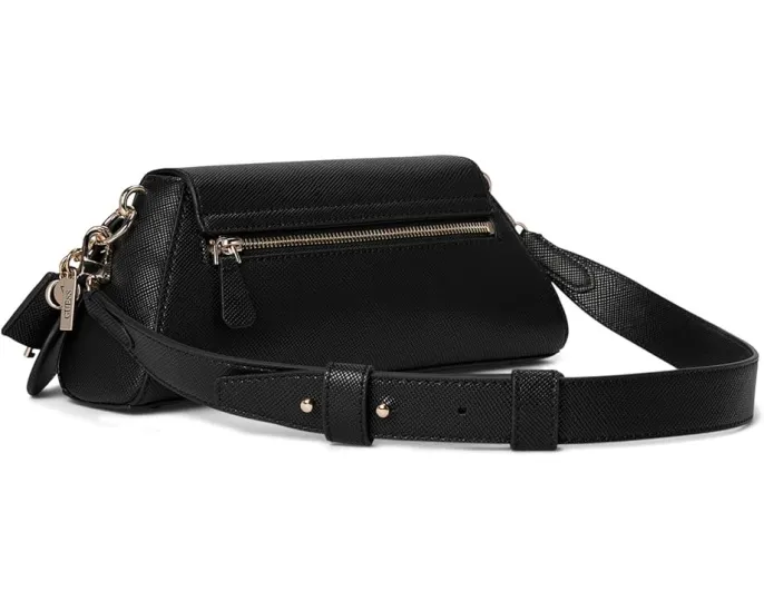 Сумка через плечо GUESS Bolena Flap с магнитной застежкой и съемным шармом