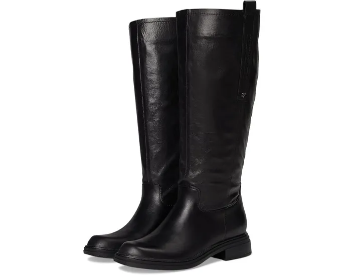 Высокие сапоги Ontime Wide Calf до колена с технологией Contour+ Comfort и прямым каблуком