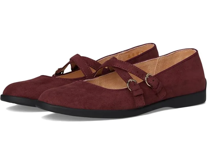 Туфли Mary Jane LifeStride Marnie из микрозамши с перекрестными ремешками