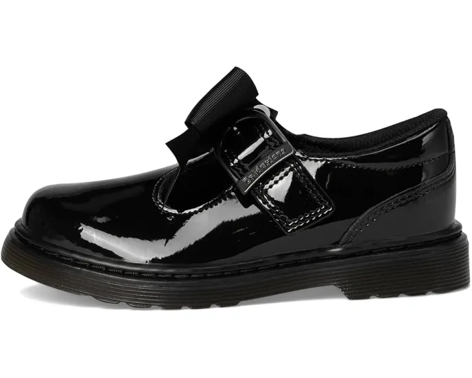 Туфли T-bar Dr. Martens Polley II Bow J для детей с бантом