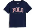 Детская футболка Ralph Lauren с логотипом из хлопкового джерси