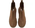 Hunter Gemma женские замшевые ботильоны на каблуке, цвет Dark Natural Suede