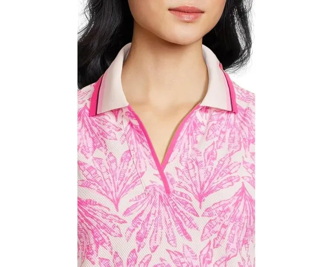 Поло Alister с защитой UPF 50+ и влагоотводящей тканью от Lilly Pulitzer