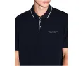 Поло Milano New York Logo с контрастным принтом Armani Exchange