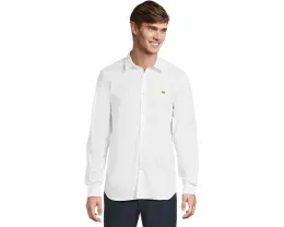 Lacoste рубашка Slim Fit Stretch Cotton Poplin приталенного кроя