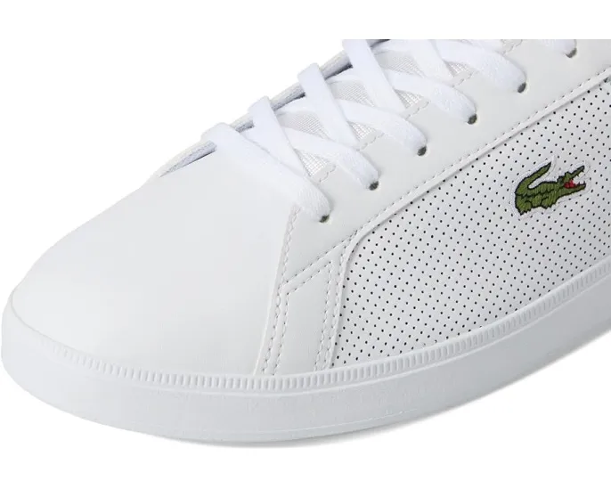 Lacoste Lite Base кроссовки из кожи с круглым носком