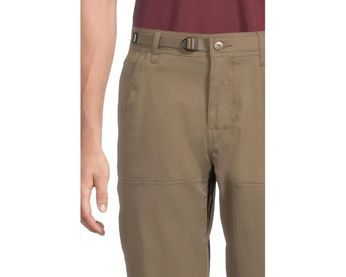 Брюки Prana Stretch Zion Standard с защитой UPF 50+ и регулируемым поясом