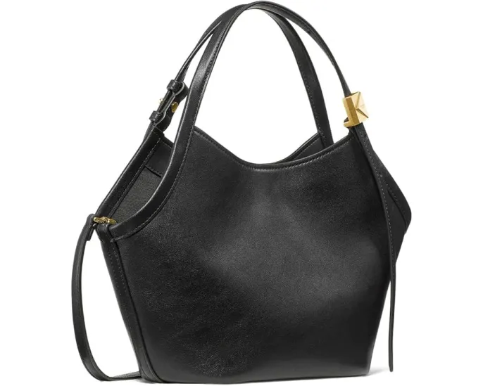 Kate Spade New York Маленькая сумка-тоут Deco из мелкозернистой кожи в форме тюльпана