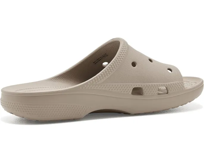 Сланцы Classic Saturday Slides с мягкой стелькой и отверстиями для джиббитц Crocs