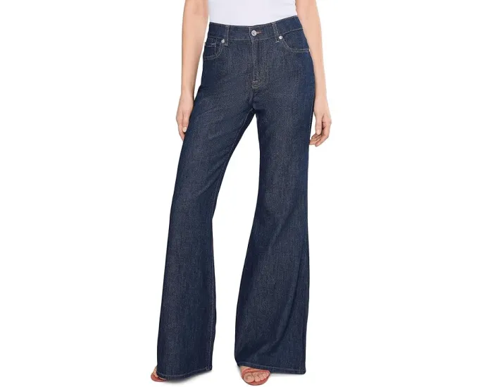 Джинсы 7 For All Mankind Retro Flare с высокой талией и расклешенными штанинами