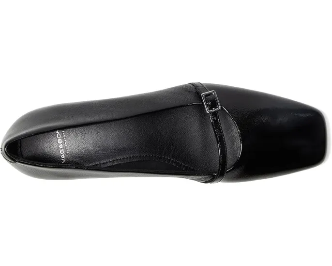 Балетки Vagabond Shoemakers Debbi Patent на блок-каблуке с квадратным носком
