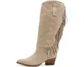 Ковбойские сапоги Free People Faith Fringe Western с бахромой и замшевым верхом