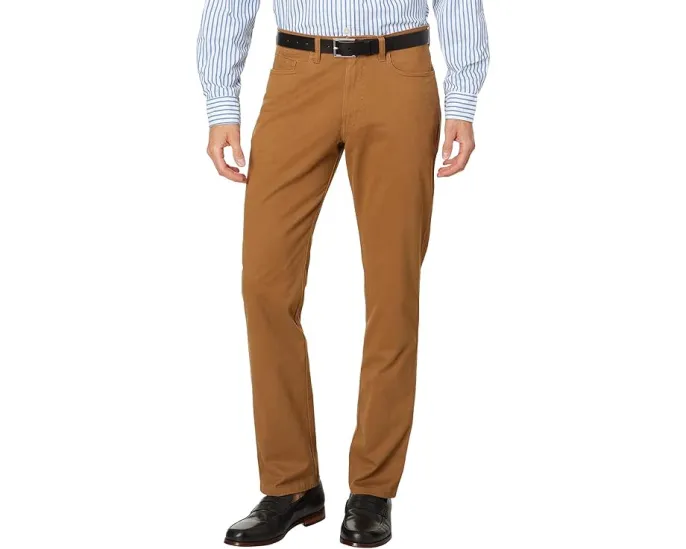 Брюки Johnston & Murphy Five-Pocket Pants из хлопка пима