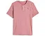 Футболка Essential Henley Tee от abercrombie kids с классической посадкой