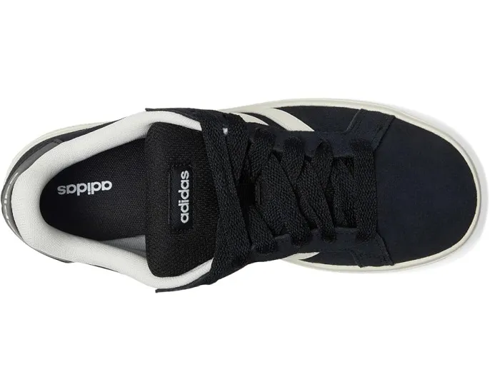 Кроссовки Adidas Grand Court 00S из замшевой кожи с пухлым язычком для детей