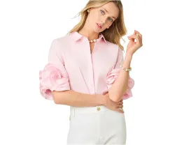 Рубашка The Flower Lilly с цветочными деталями от Lilly Pulitzer