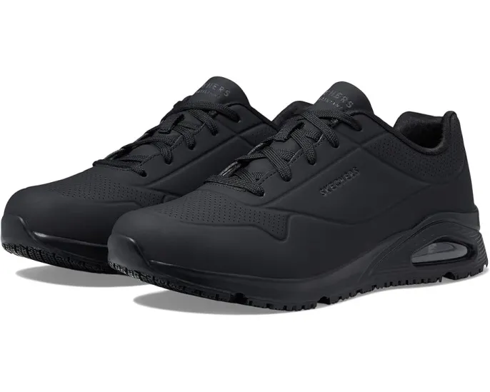 Рабочие туфли Skechers Uno SR с мягким мыском и противоскользящей подошвой