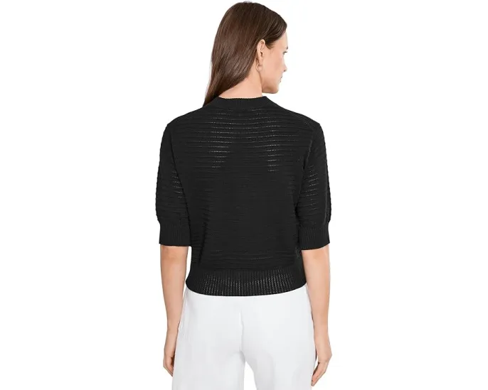 Madewell вязаный кардиган Cotton Stitch Siya с коротким рукавом